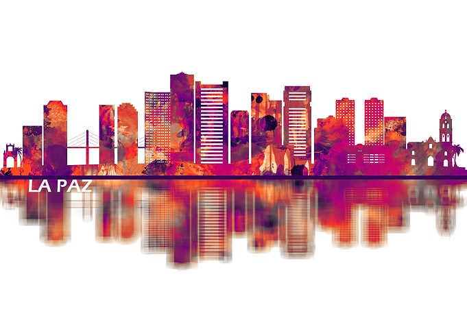 La Paz Bolivia Skyline