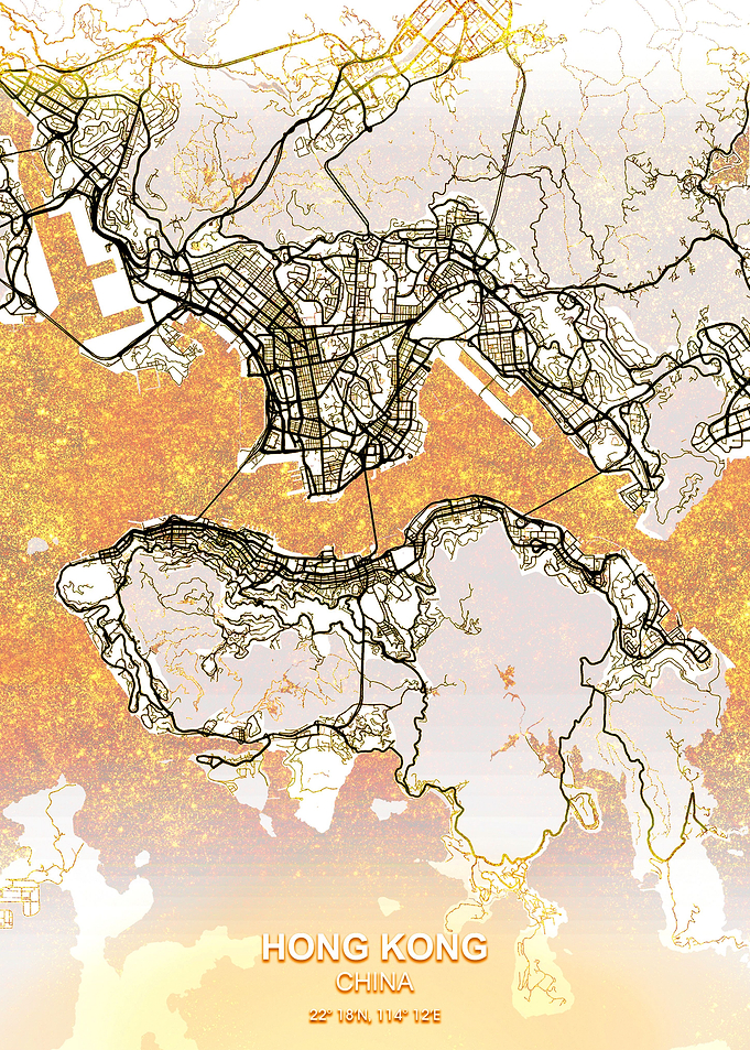 hong kong gold city map