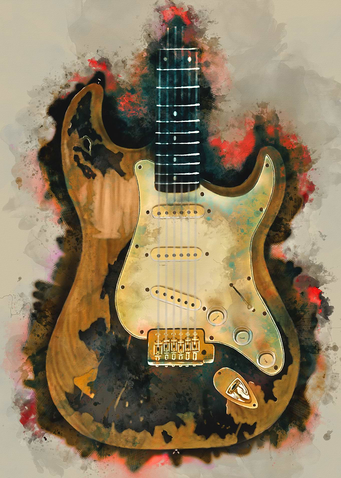 John Mayer electric guitar