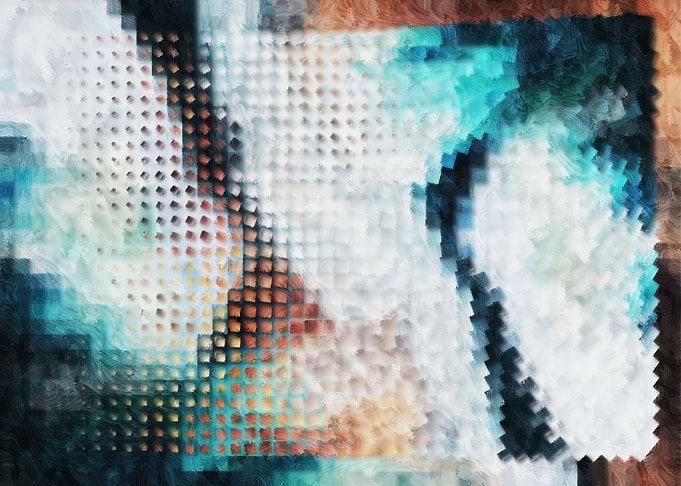 Abstract color vibrartion
