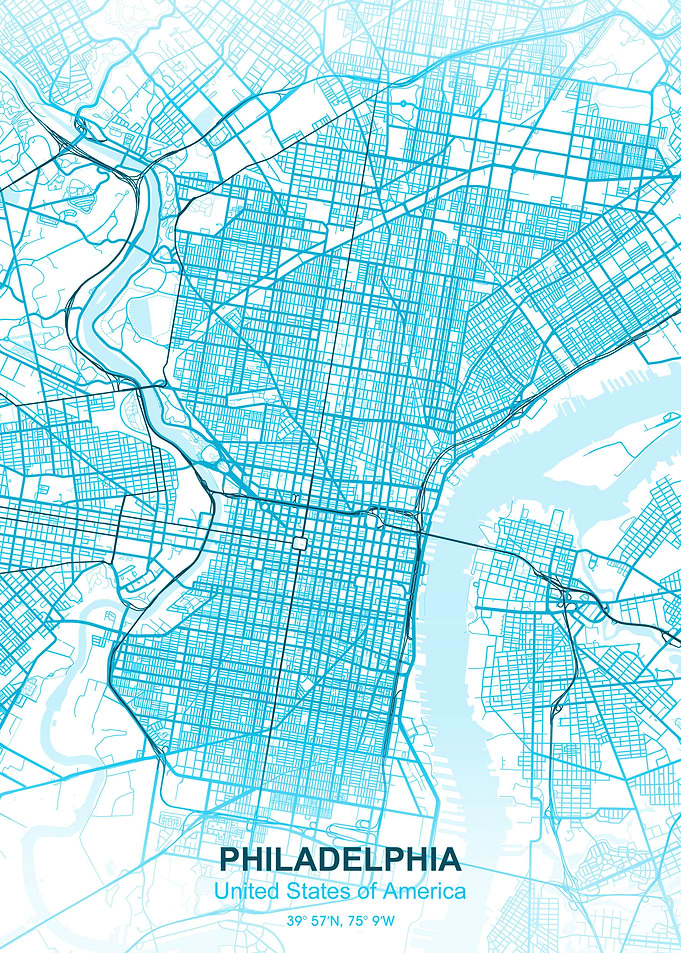 philadelphia pastel city
