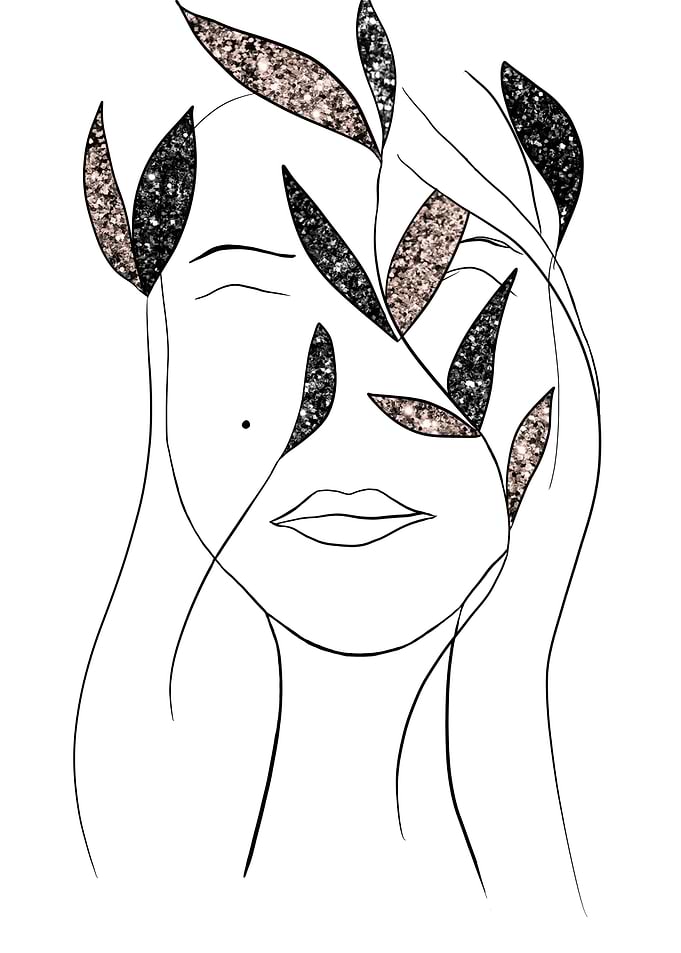 Glitter Lady 3