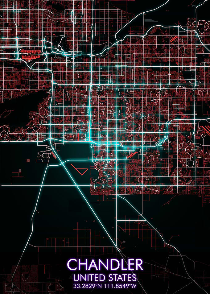 CHANDLER City Map