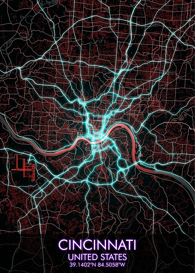 CINCINNATI City Map