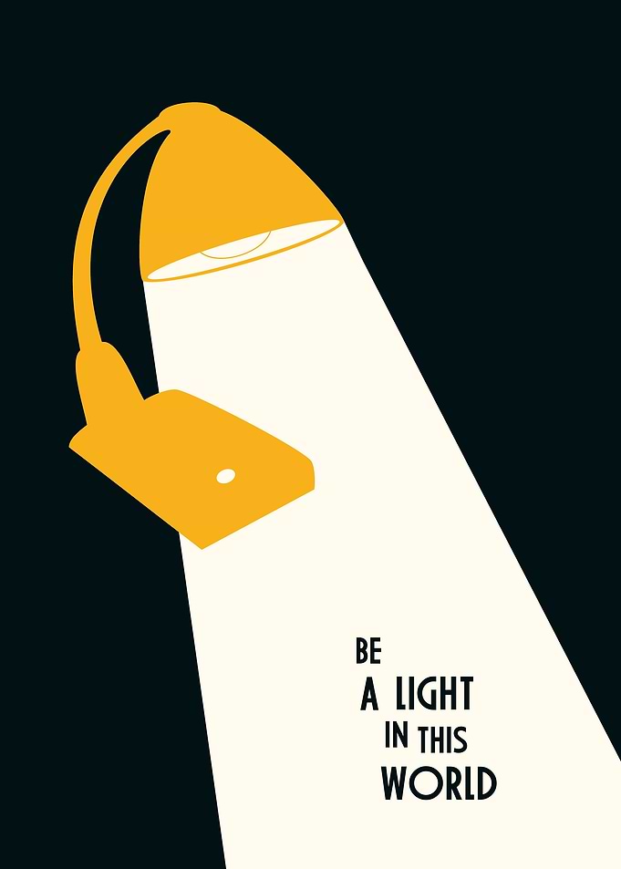 Be a light in this world