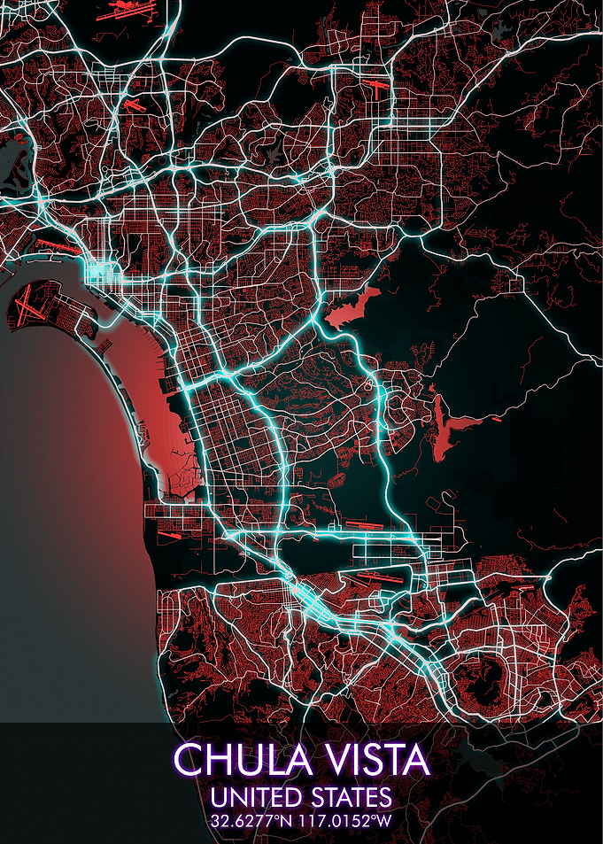 CHULA VISTA City Map