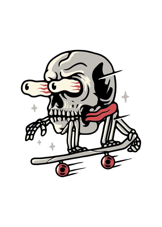 Skull Skateboarding