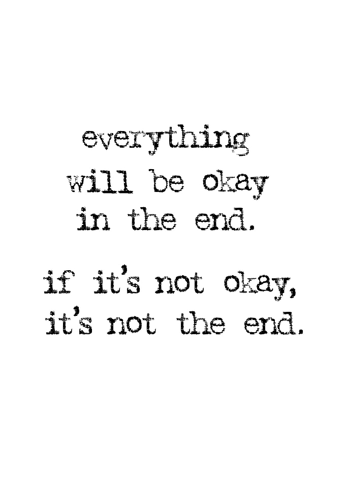 Okay in the end