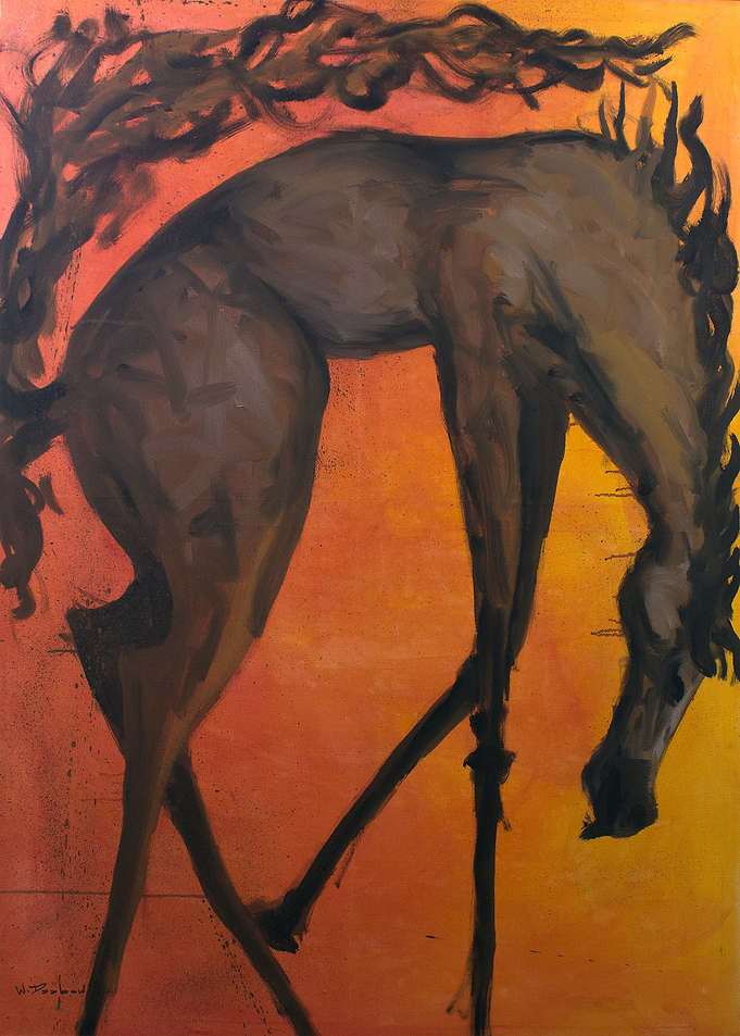 Horse Head Down