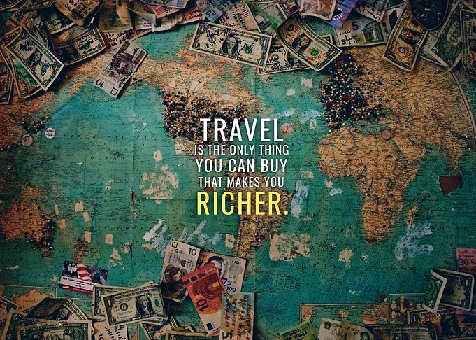 Travel makes us Richer