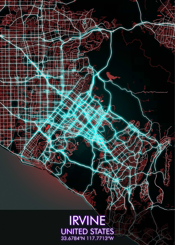 IRVINE City Map