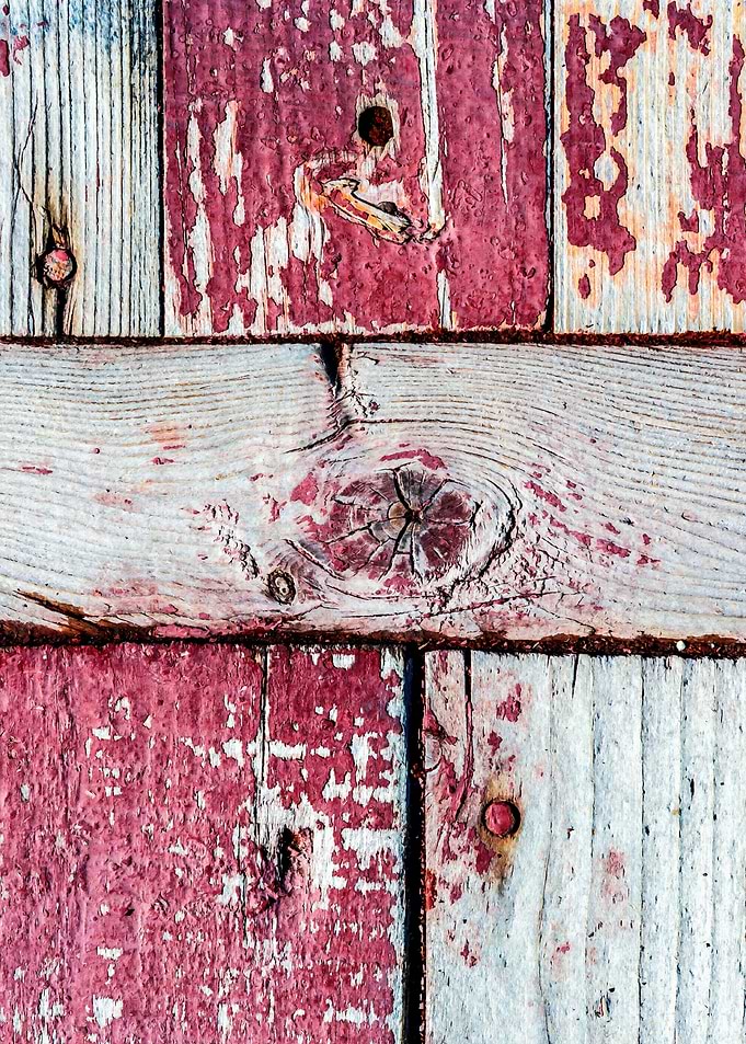 Wooden Planks Composition