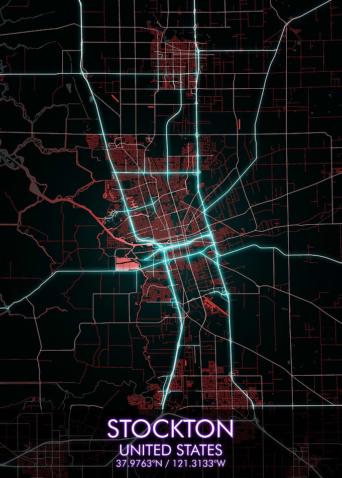 STOCKTON City Map