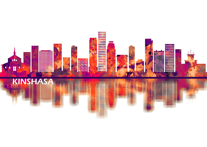 Kinshasa DR Congo Skyline