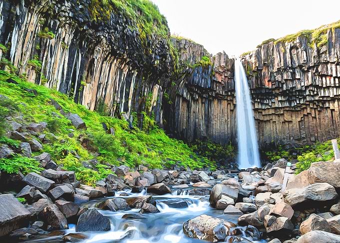 Iceland Svartifoss
