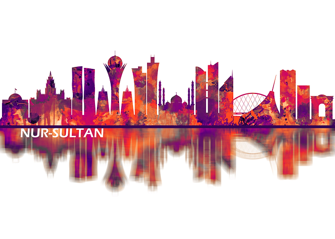 Astana Kazakhstan Skyline