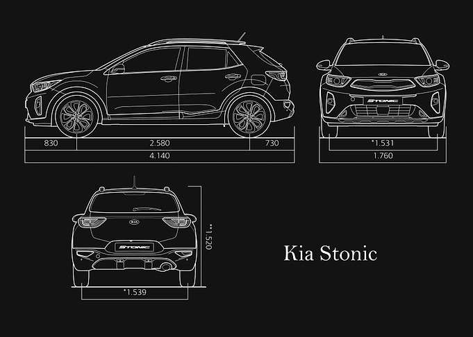 Kia Stonic 2017 Blueprint