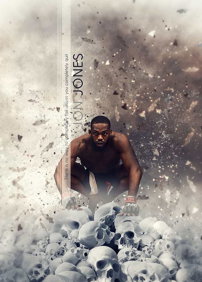Skull UFC Jones