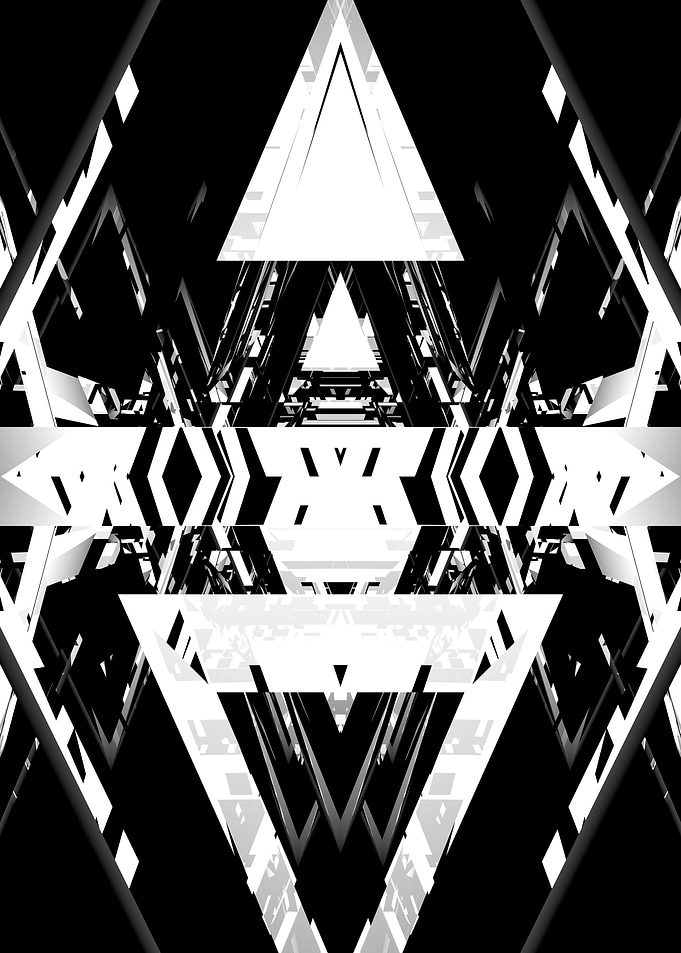 Neon Shape [Abstract Art]