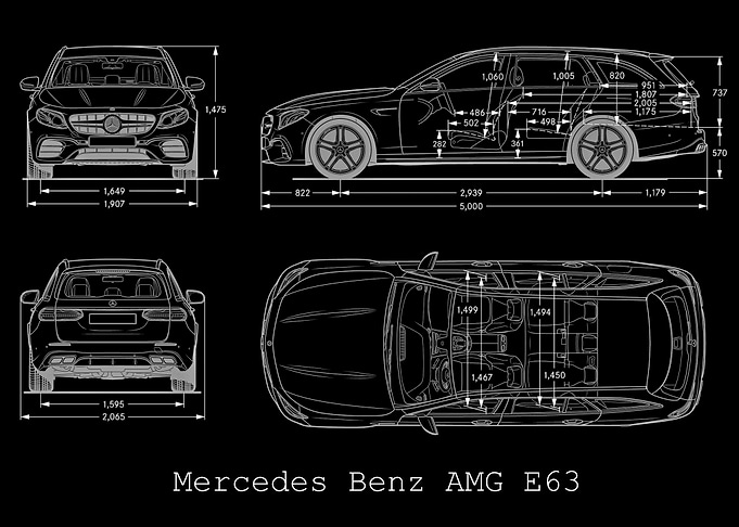 Mercedes Benz AMG E63