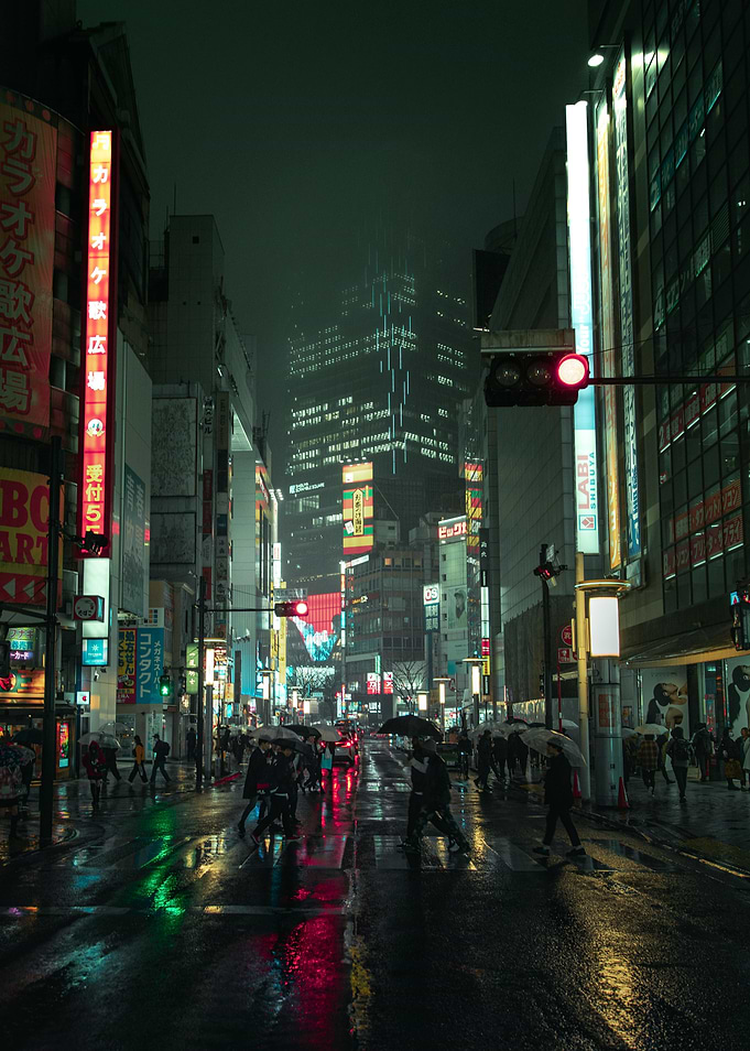 Shibuya Rainy Vibe no text