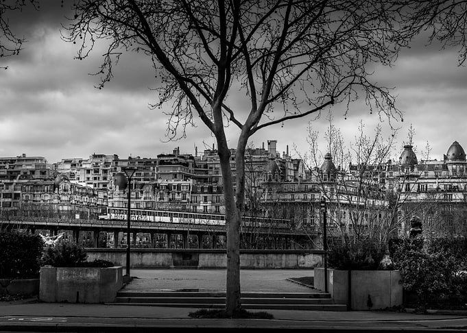 Over the Seine