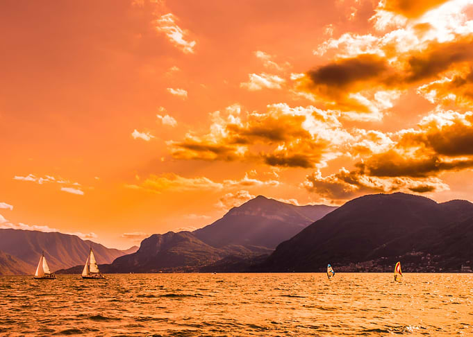 sailing boats