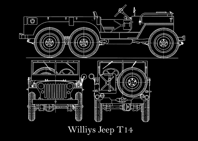 Williys Jeep T14 1942