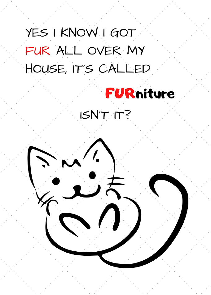 Cute Cat Illustration
