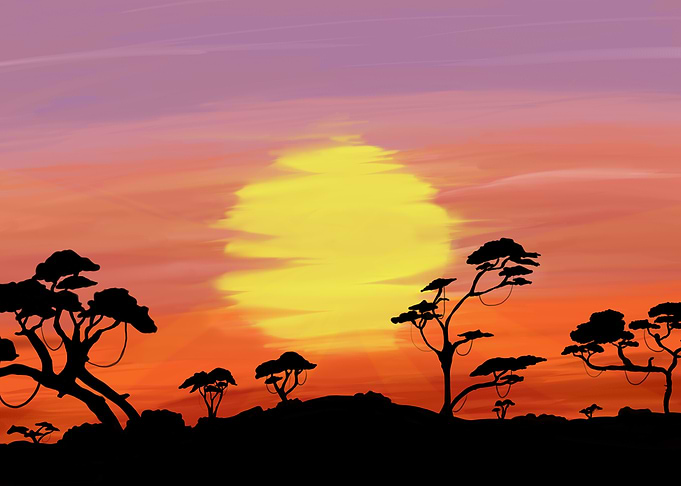 African Sunset