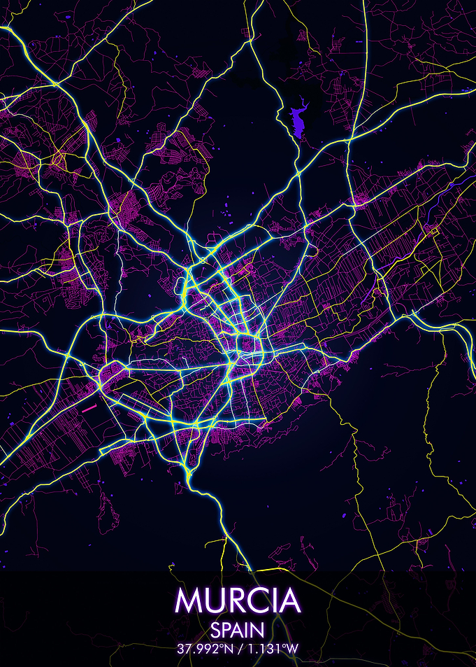 Murcia City Map