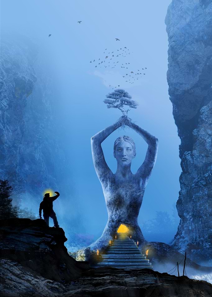 Mystical cave