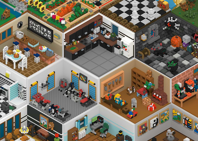Voxelgram Rooms