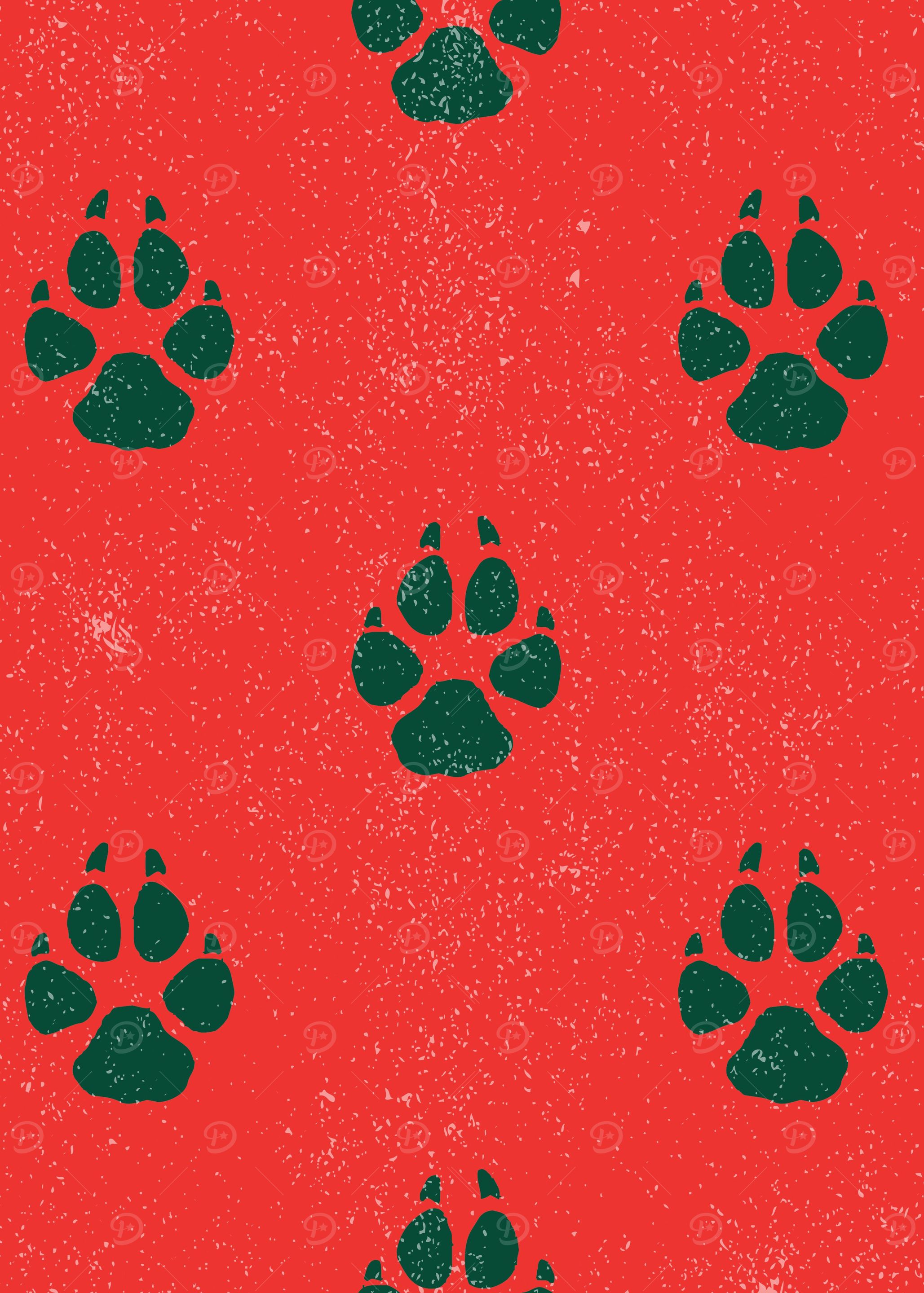 Distressed Tiger Paws
