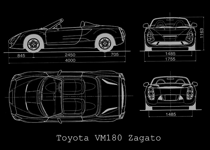 Toyota VM180 Zagato