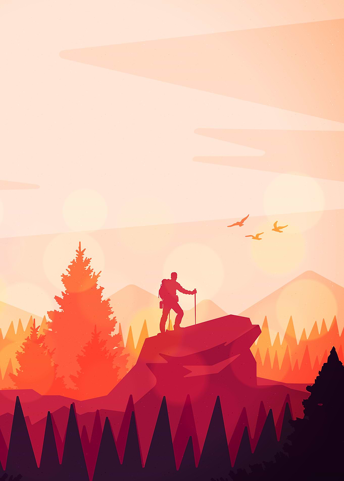 Hiking Climbing Nature