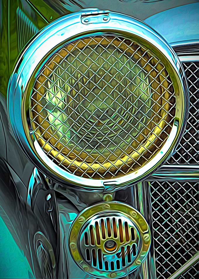 Vintage Headlamp