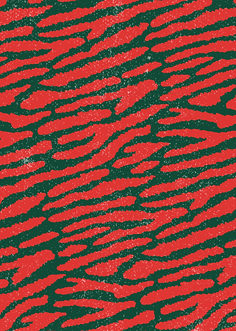 Distressed Tiger Pattern