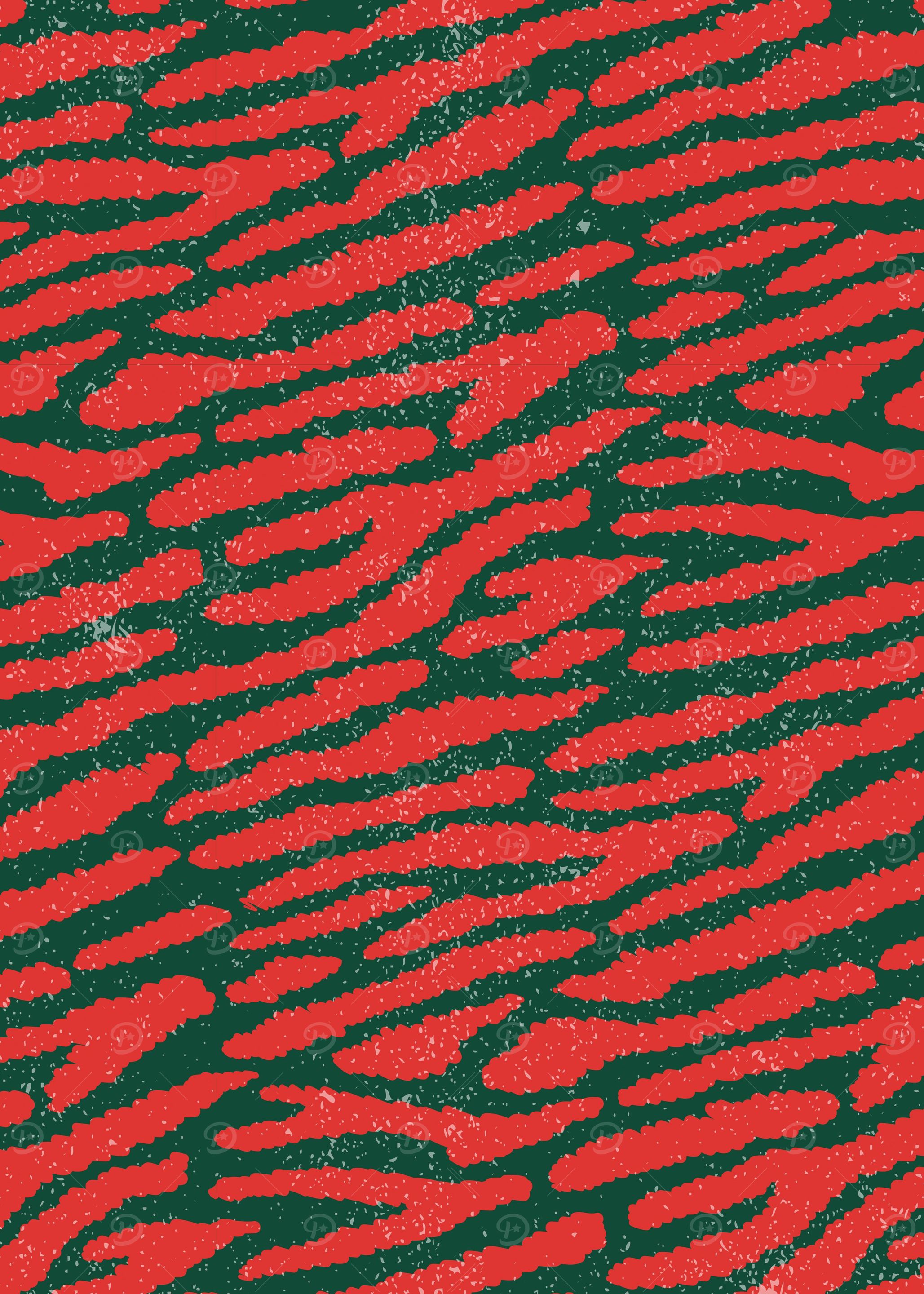 Distressed Tiger Pattern