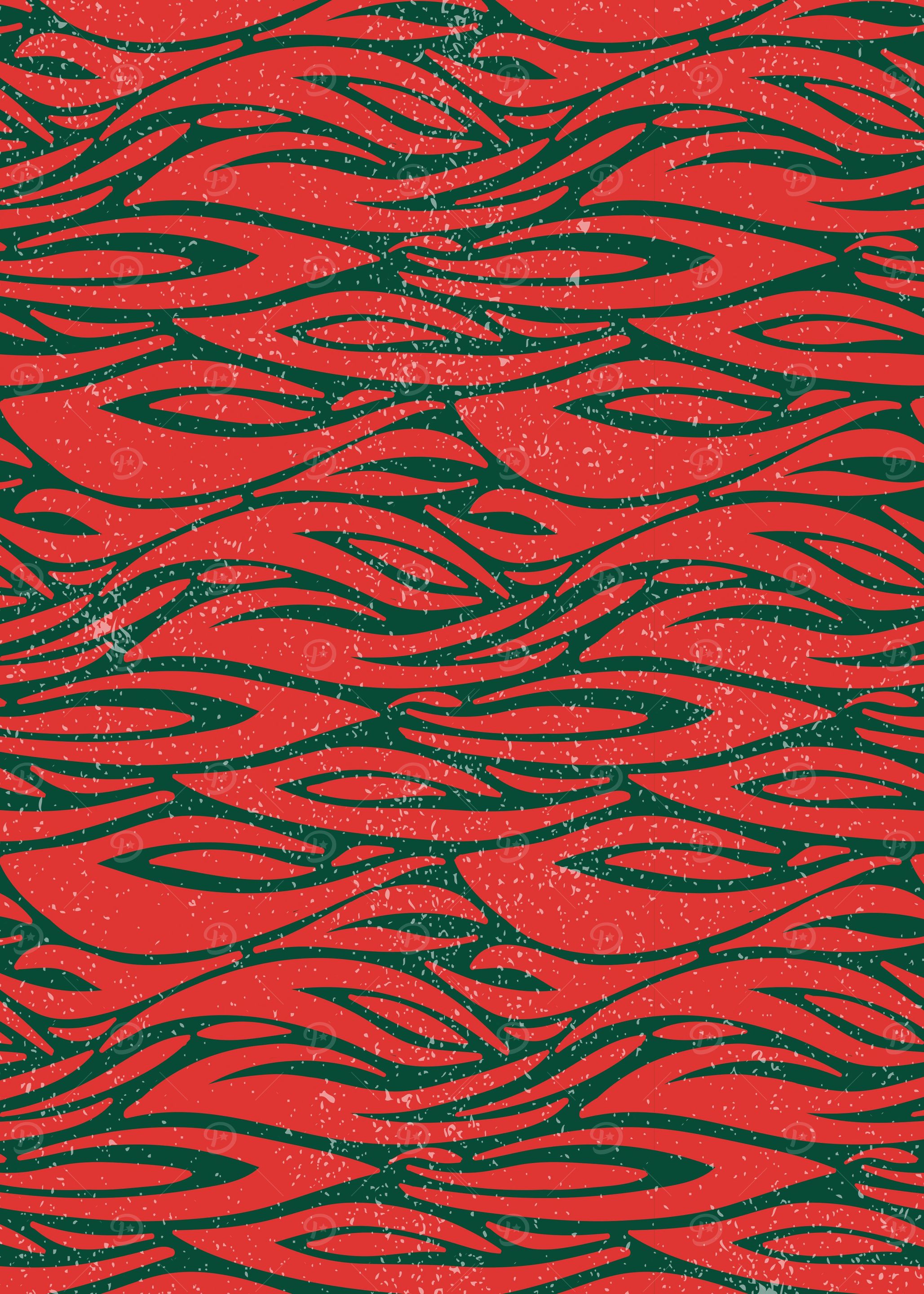 Distressed Tiger Pattern