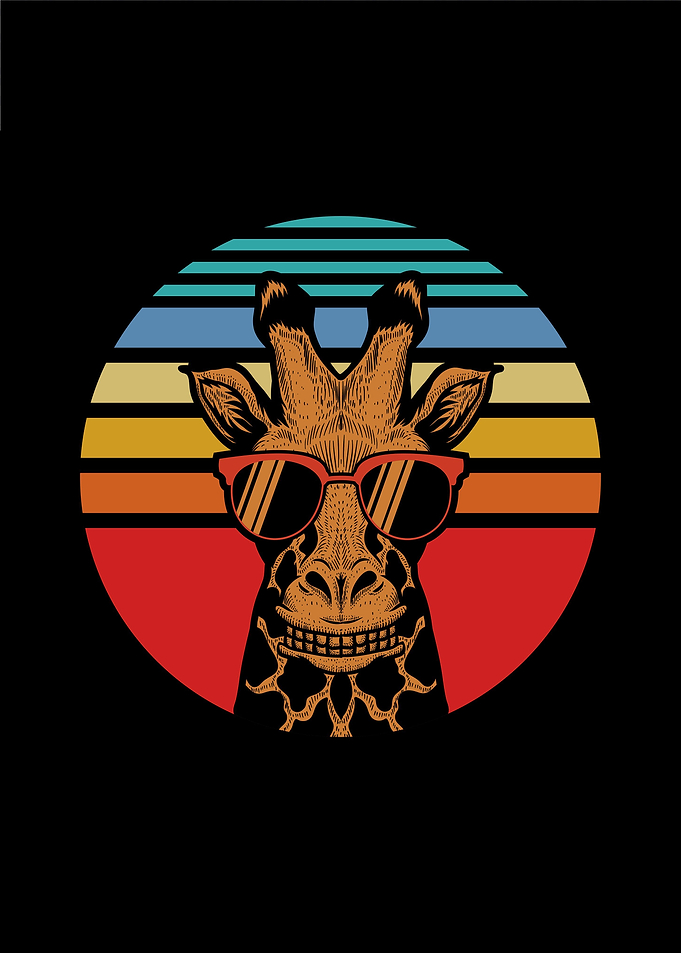 Funny Giraffe Animal
