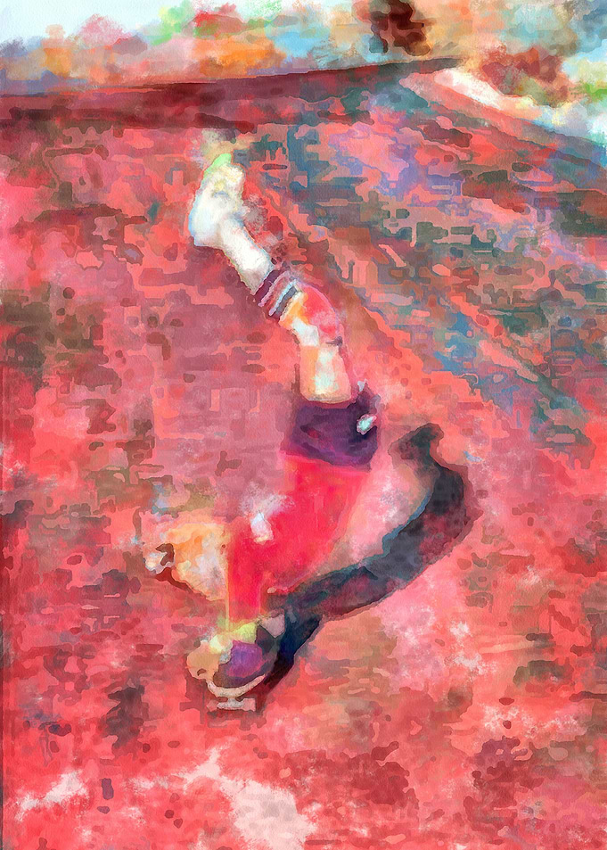 Skateboarding Poster
