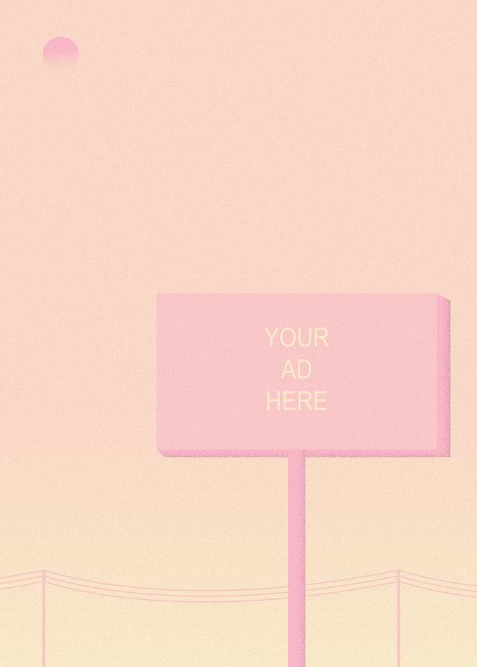 Minimalist Billboard