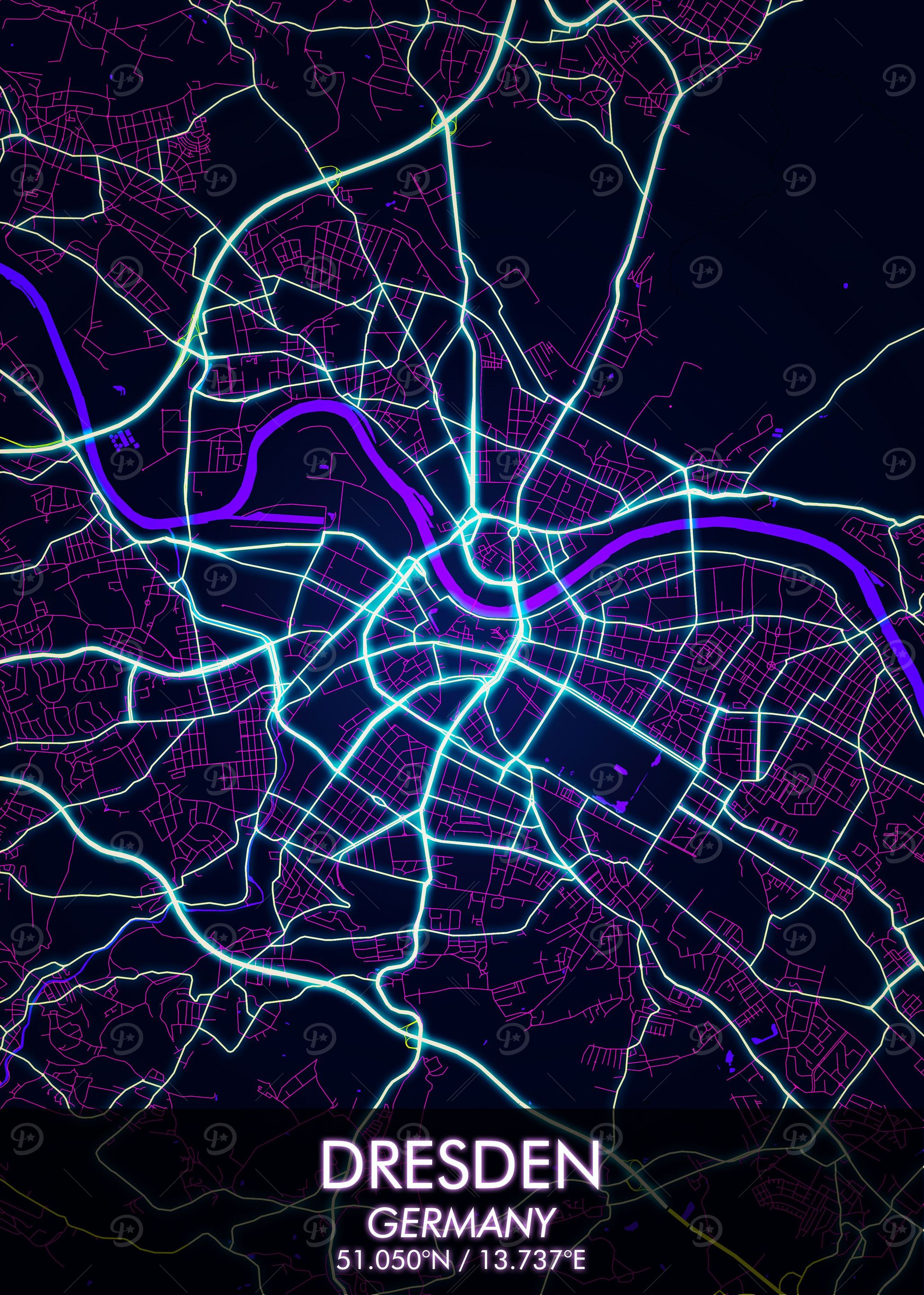 DresdenStadt Map