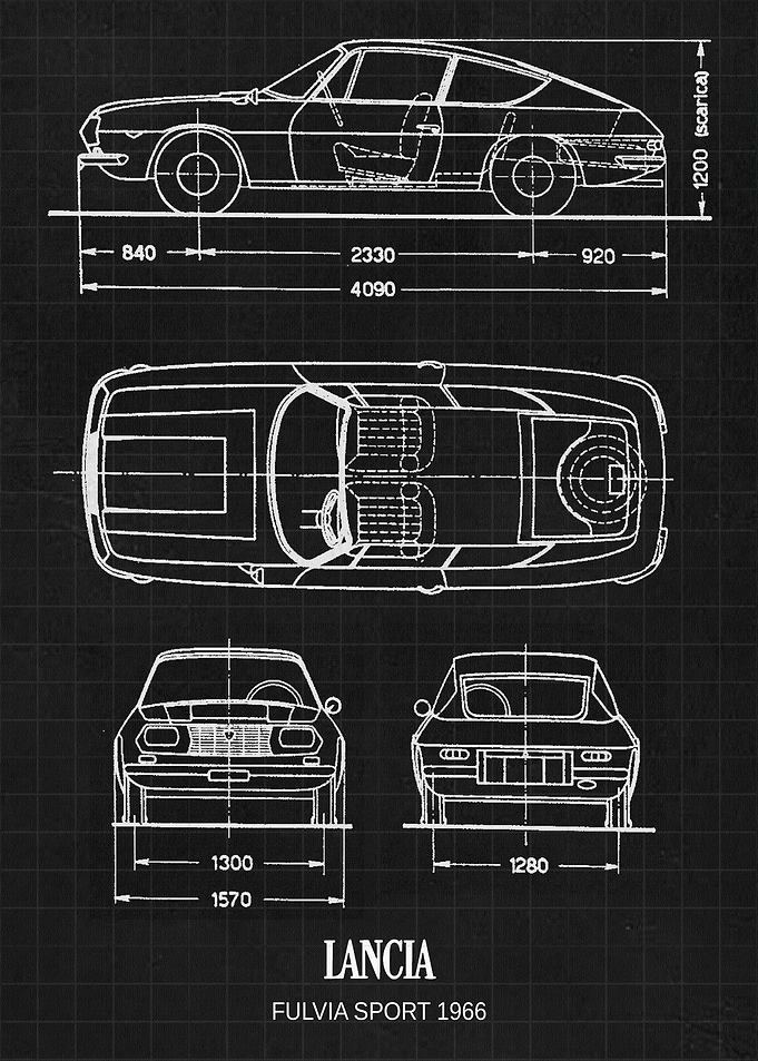 Lancia Fulvia Sport 1966