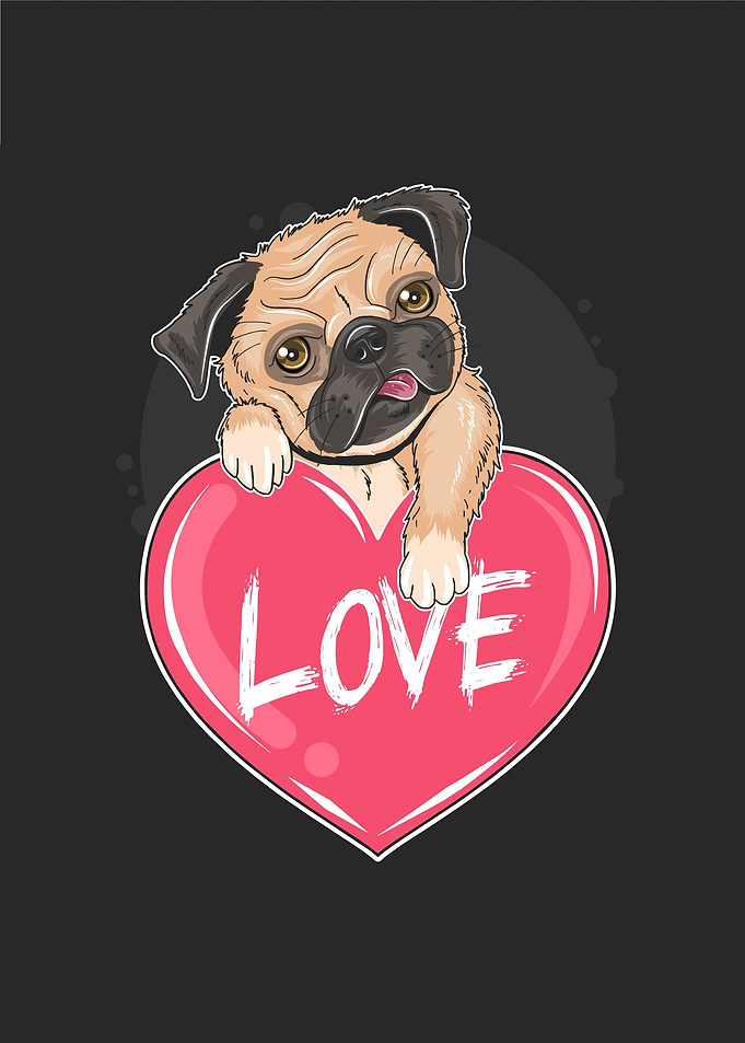 Love my Pug Dog