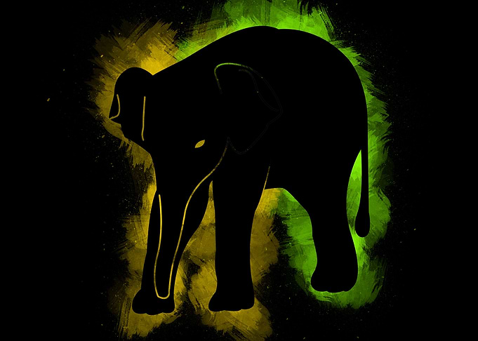 Elephant Silhouette