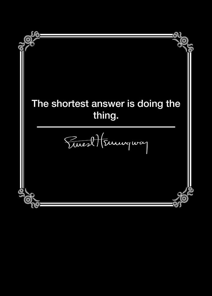 The shortest answer