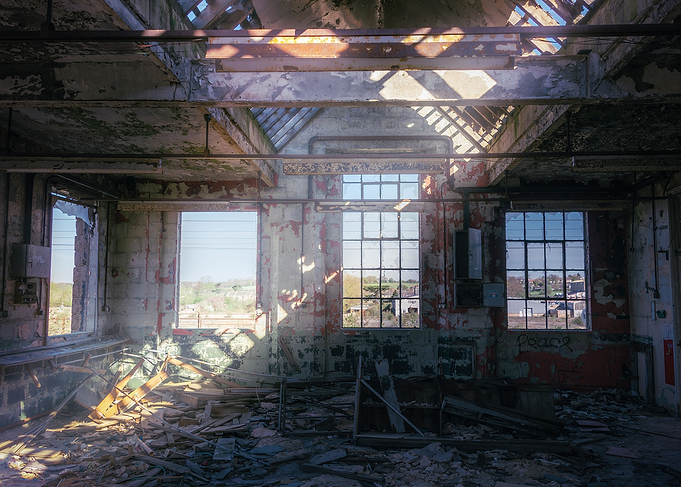 Run down room
