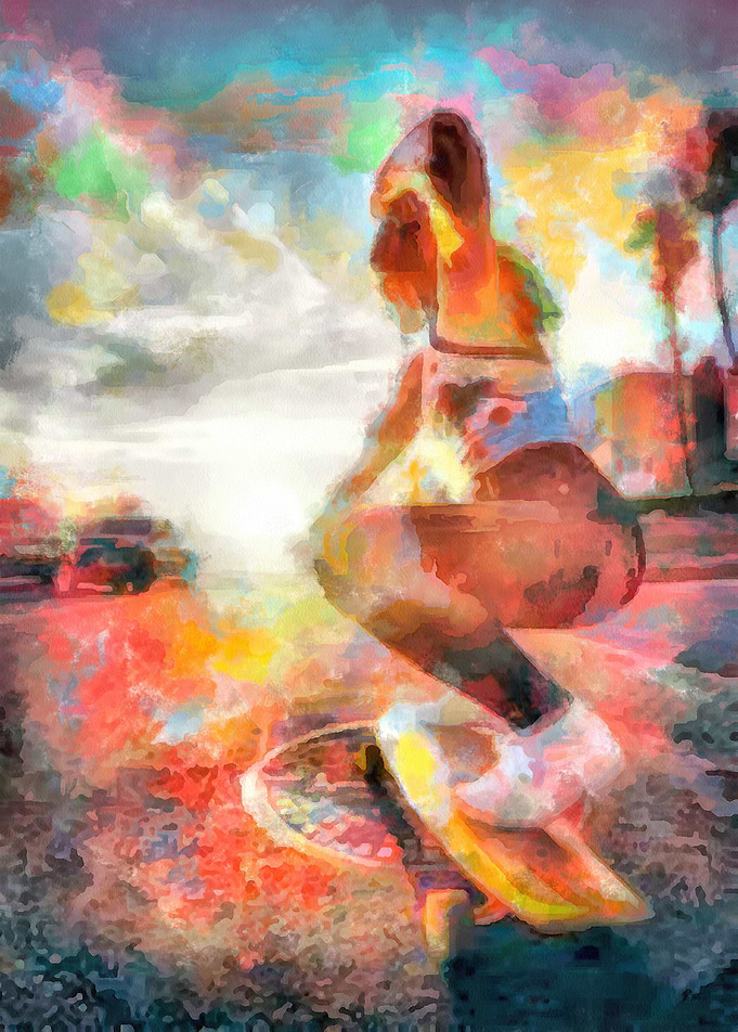 Skateboarding Poster